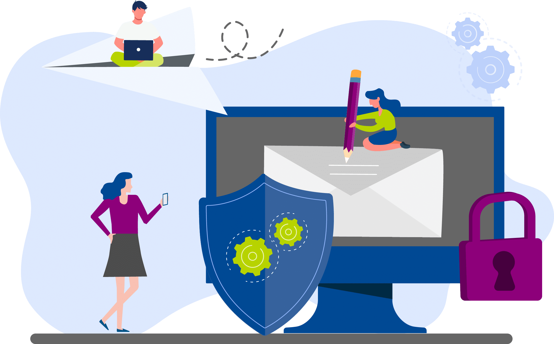 mailhosting E-Mails in der infra-struktur