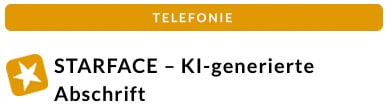 STARFACE – KI-generierte Abschrift